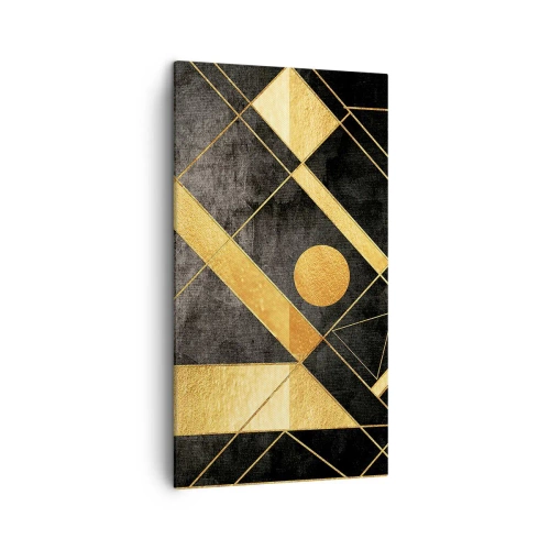 Quadro em tela - Sol do Deserto - 45x80 cm