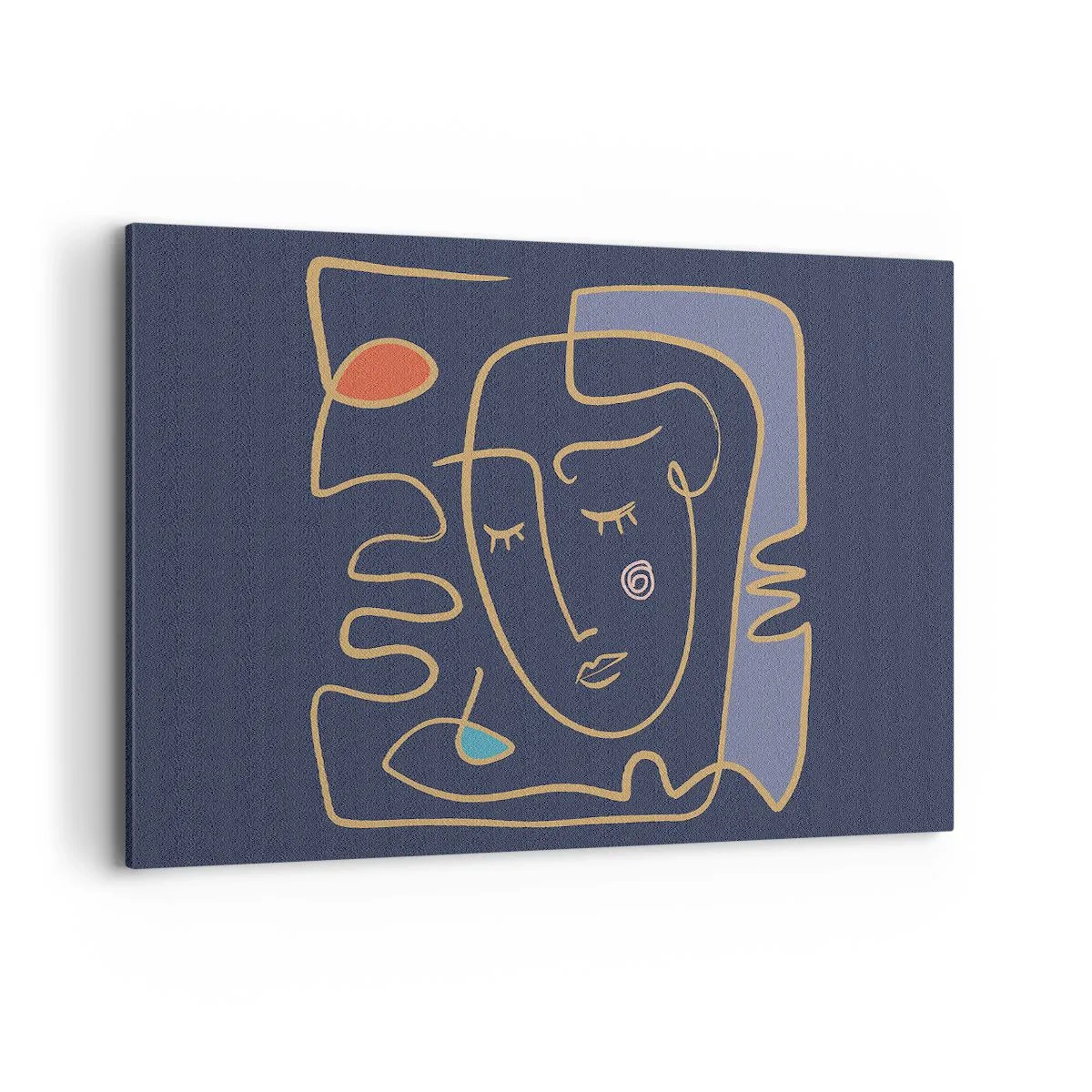 Quadro em tela - Nos pensamentos - 100x70 cm