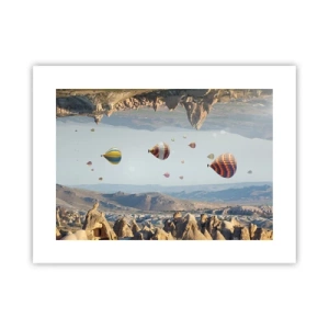 Pôster - Tudo é possível aqui - 40x30 cm