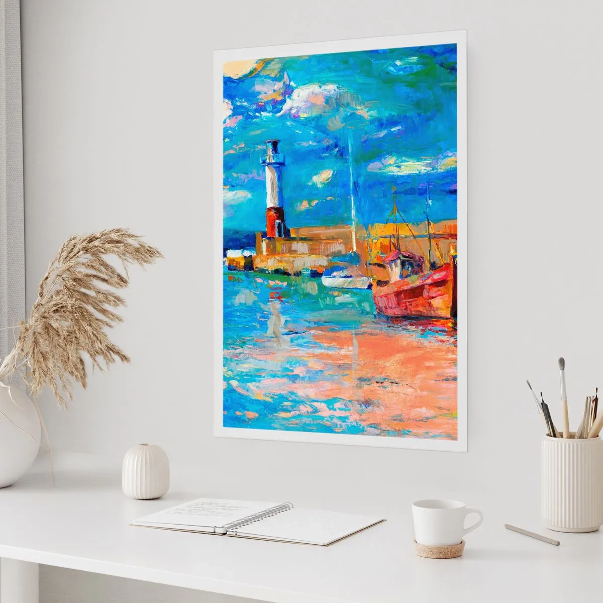 Pôster - Tarde na baía do arco-íris - 40x50 cm