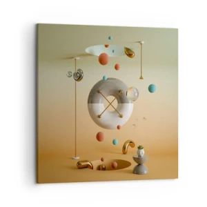 Quadro em tela - Nada pode acontecer - 50x50 cm