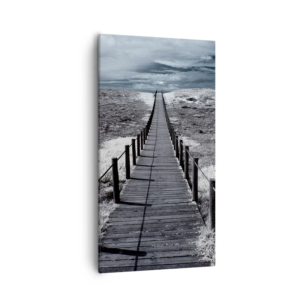 Quadro em tela - Direto para a costa - 55x100 cm