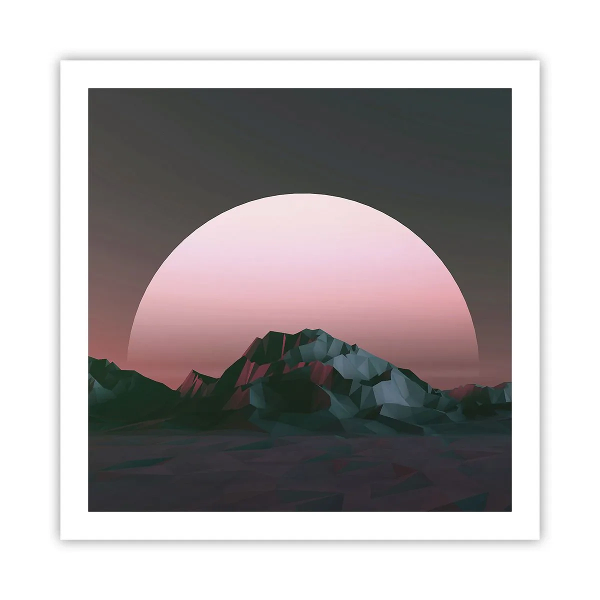 Pôster - Numa galáxia vizinha - 60x60 cm