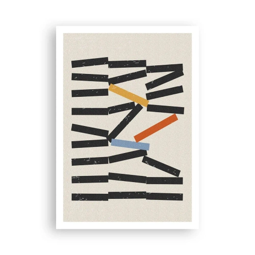 Pôster - Dominó – composição - 70x100 cm
