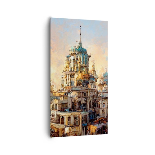 Quadro em tela - Cidade das cidades - 65x120 cm