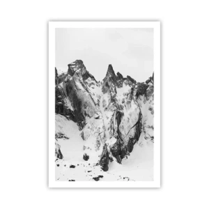 Pôster - O assustador cume de granito - 61x91 cm