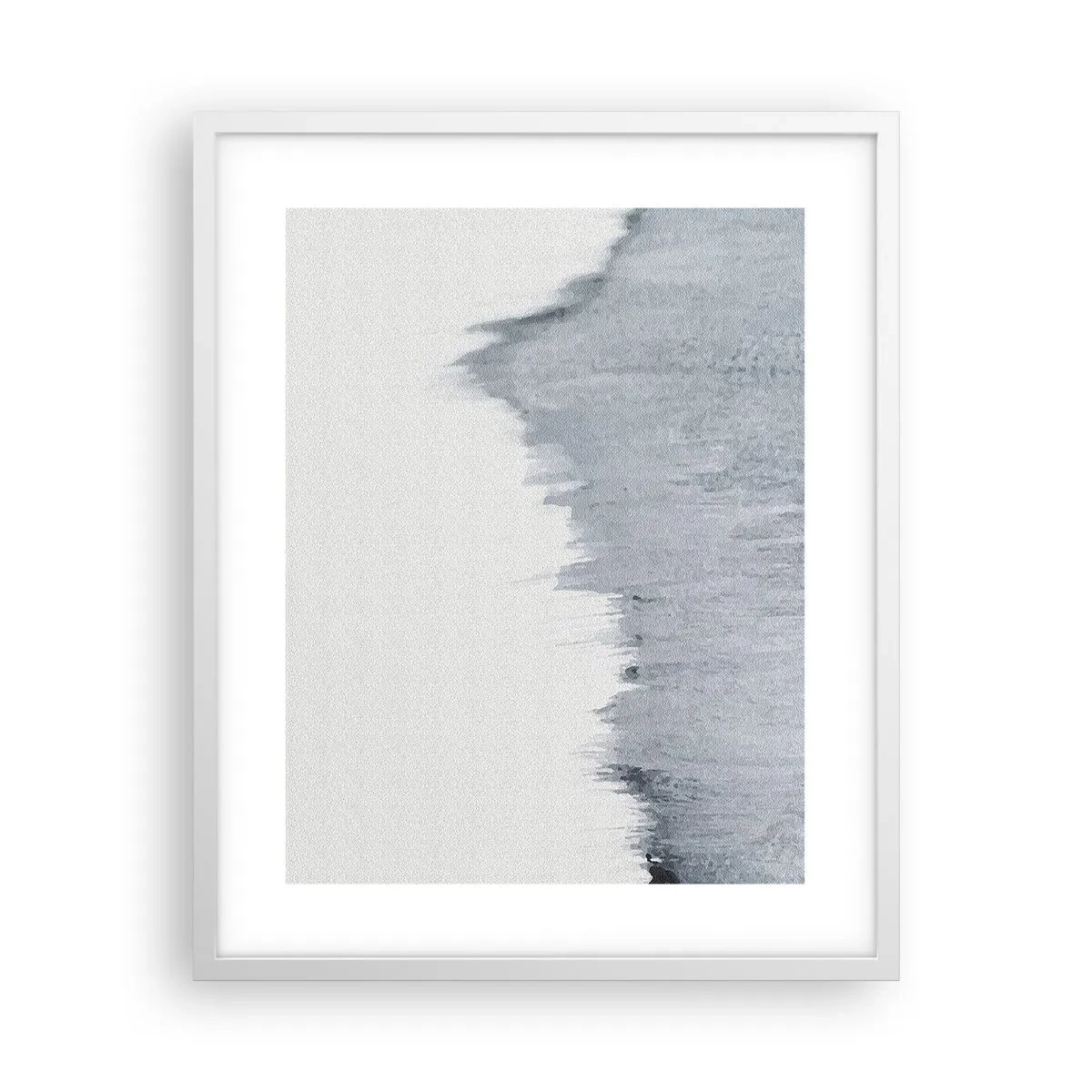 Pôster em moldura branca - Um registo misterioso - 40x50 cm