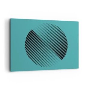 Quadro em tela - Círculo – uma variação geométrica - 100x70 cm