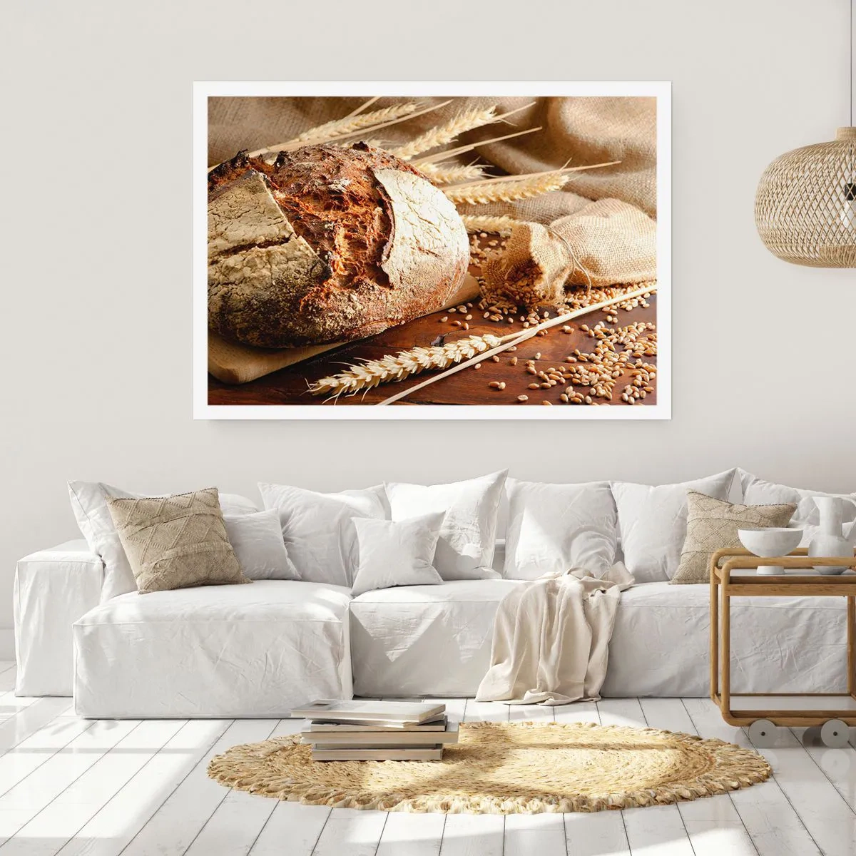 Pôster - Apetitoso, perfumado, crocante - 50x40 cm