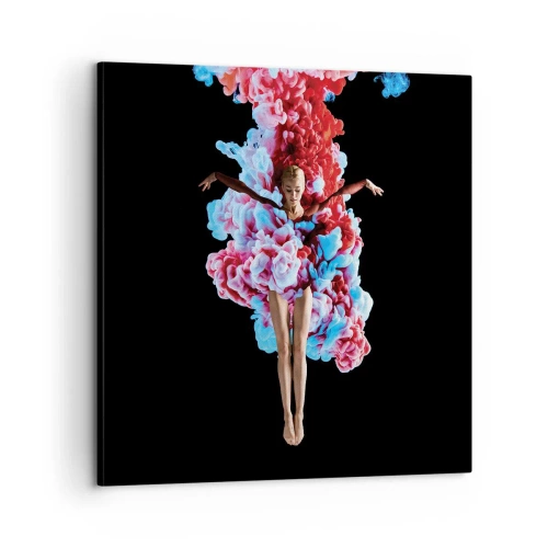 Quadro em tela - Em pleno florescimento - 60x60 cm