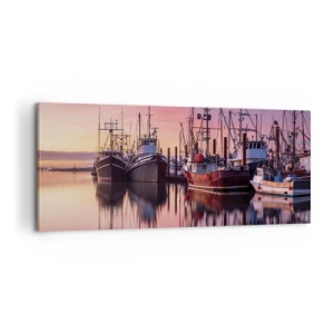 Quadro em tela - Antes do dia seguinte - 100x40 cm