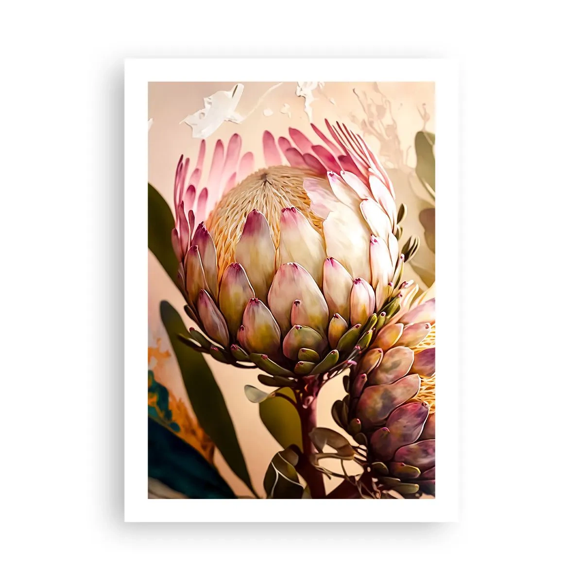 Pôster - Abraçado com ternura - 50x70 cm