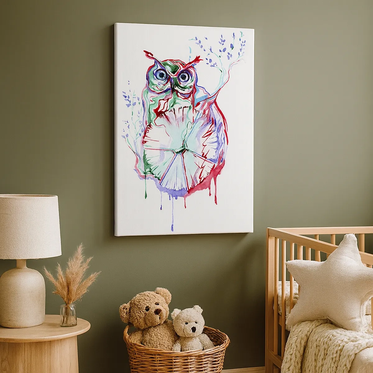 Quadro em tela - Sábio por natureza - 50x70 cm