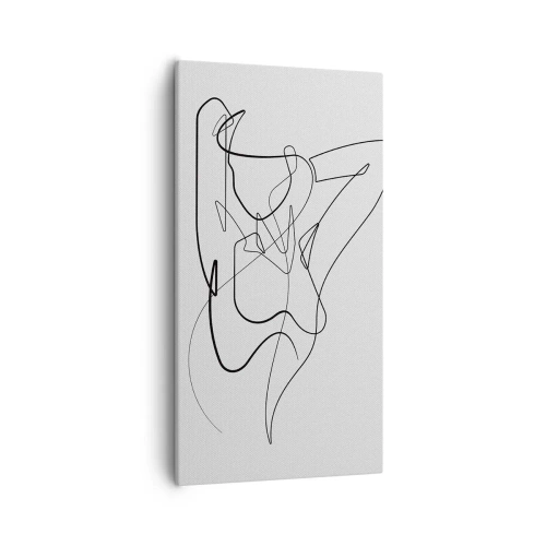 Quadro em tela - Que tipo de pessoa é realmente... - 55x100 cm