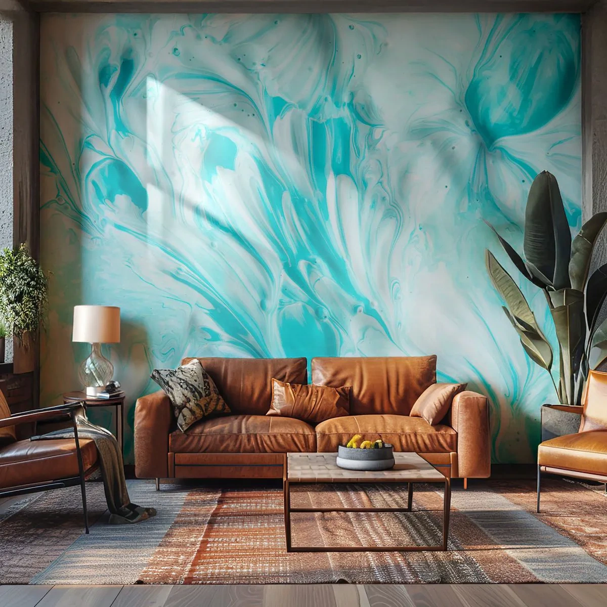 Papel de Parede Premium Sand - Juntos para sempre - Abstração, Pedaço, Boho - 400x280 cm