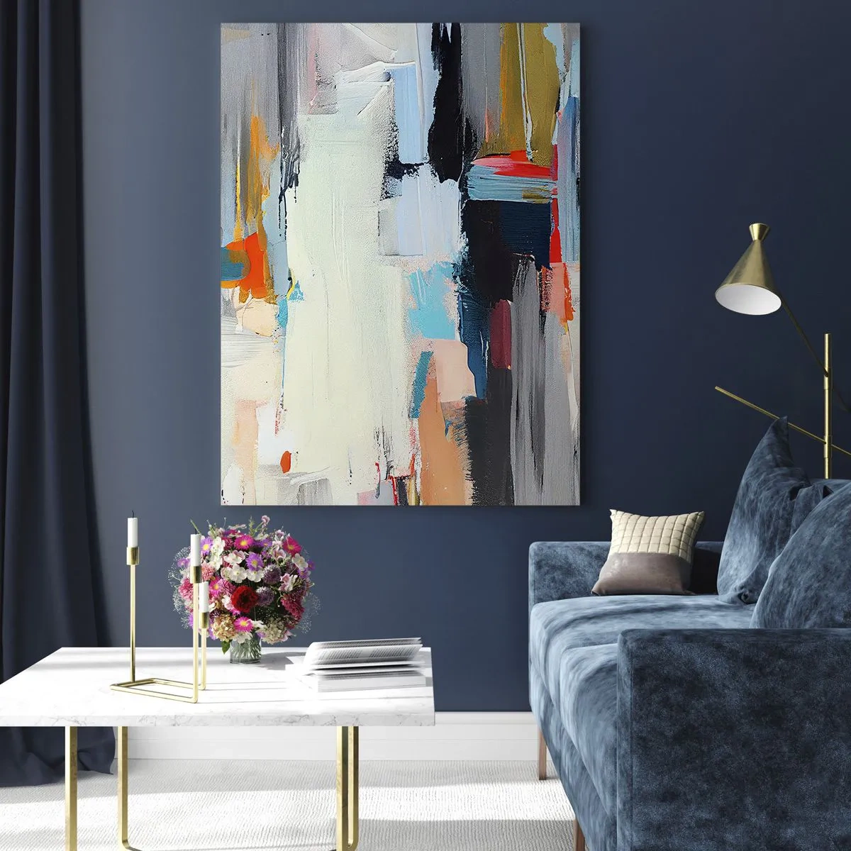 Quadro em vidro - Há um método? - 80x120 cm