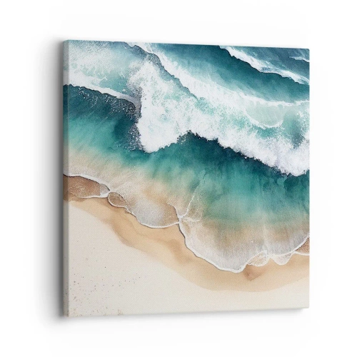 Quadro em tela - O eterno encontro - 30x30 cm