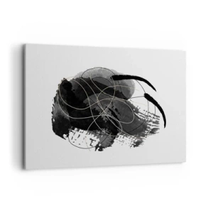 Quadro em tela - Emergido do preto - 120x80 cm