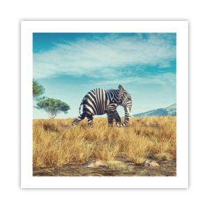 Pôster - Cinza não está mais na moda - 50x50 cm