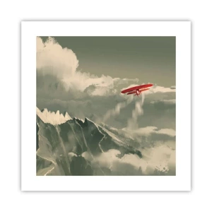 Pôster - O pioneiro destemido - 40x40 cm