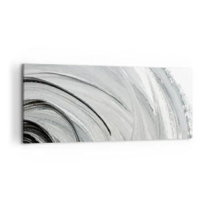 Quadro em tela - Composição orbital - 120x50 cm