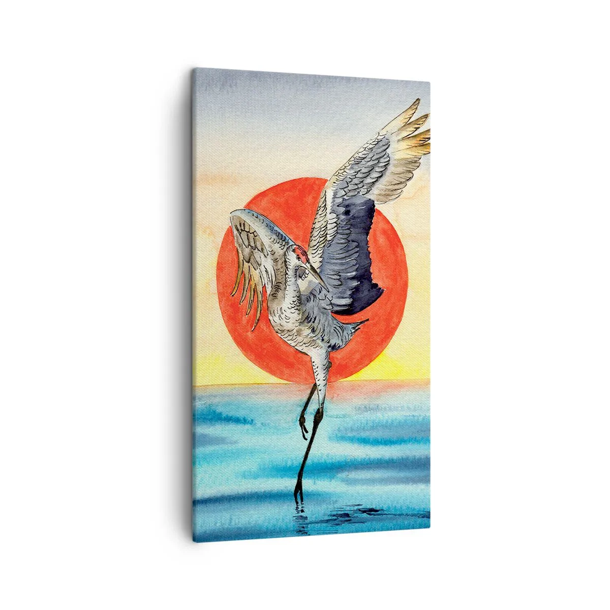 Quadro em tela - É hora de voltar - 45x80 cm