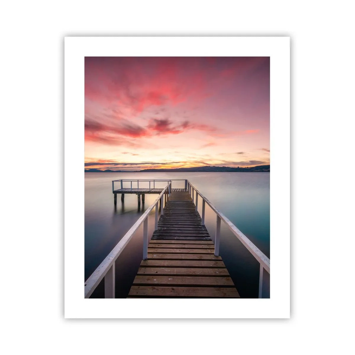 Pôster - A chama suave da noite - 40x50 cm