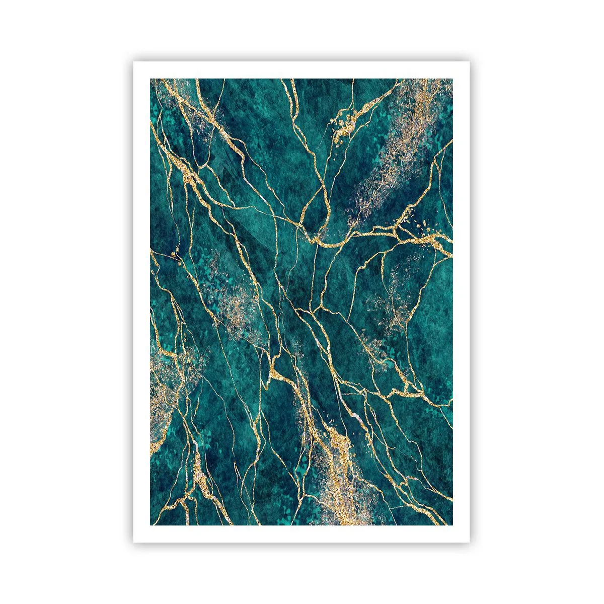 Pôster - Veia dourada - 70x100 cm