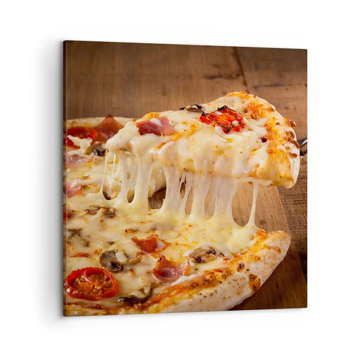 Quadro em tela - Uma obra-prima da arte italiana - 50x50 cm