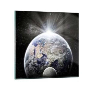 Quadro em vidro - Em pleno esplendor - 30x30 cm