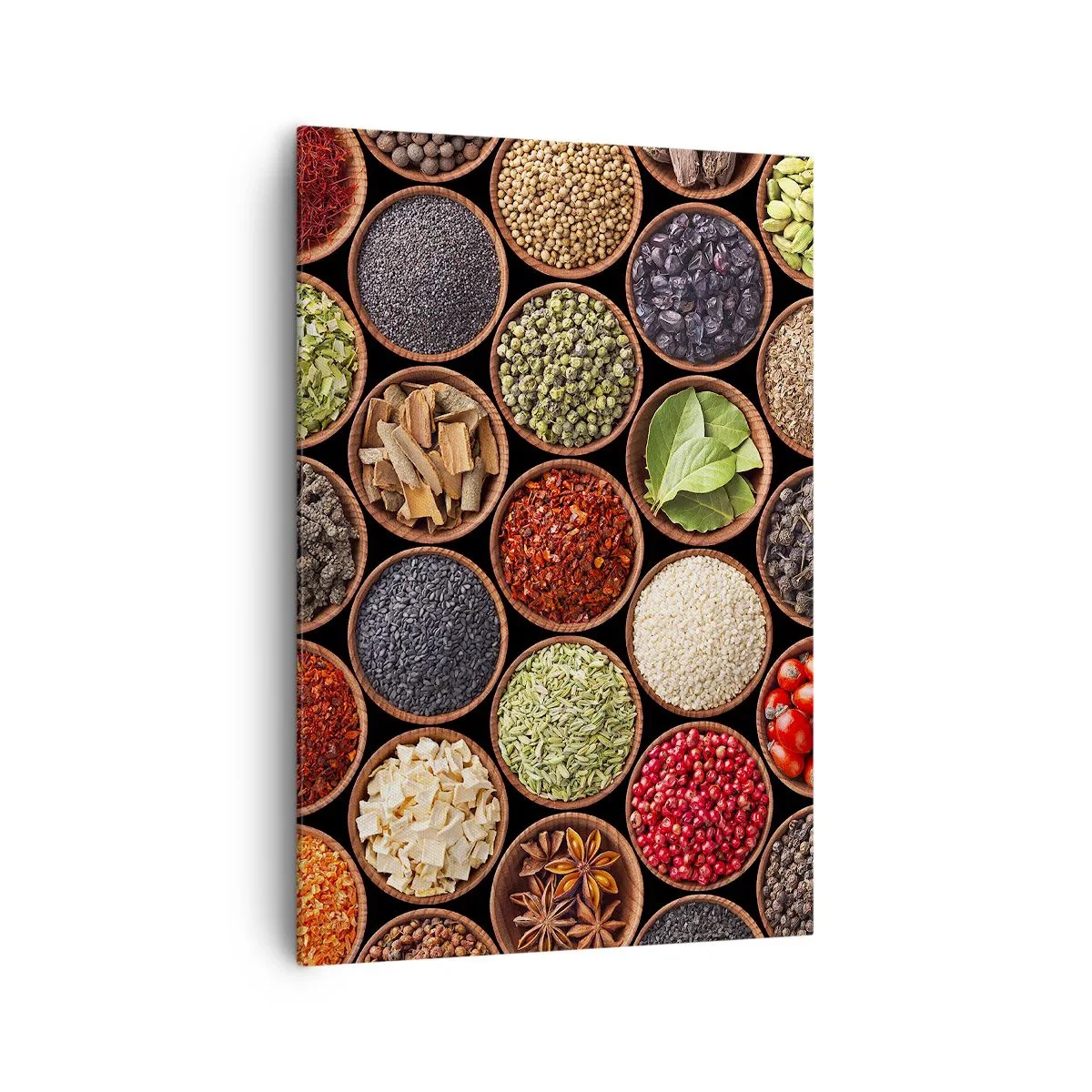 Quadro em tela - Todos os sabores do mundo - 70x100 cm