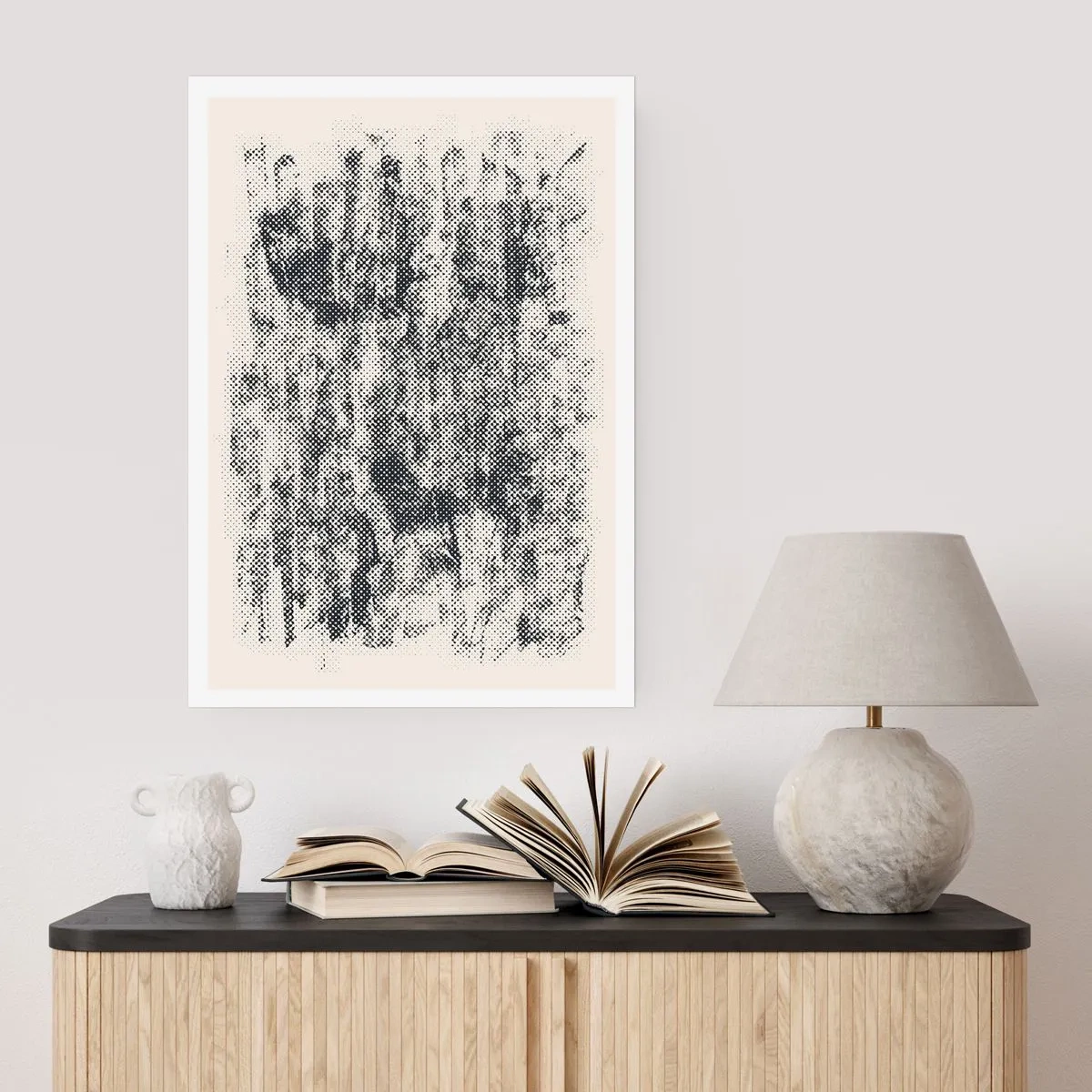 Pôster - Composição nebulosa - 50x70 cm