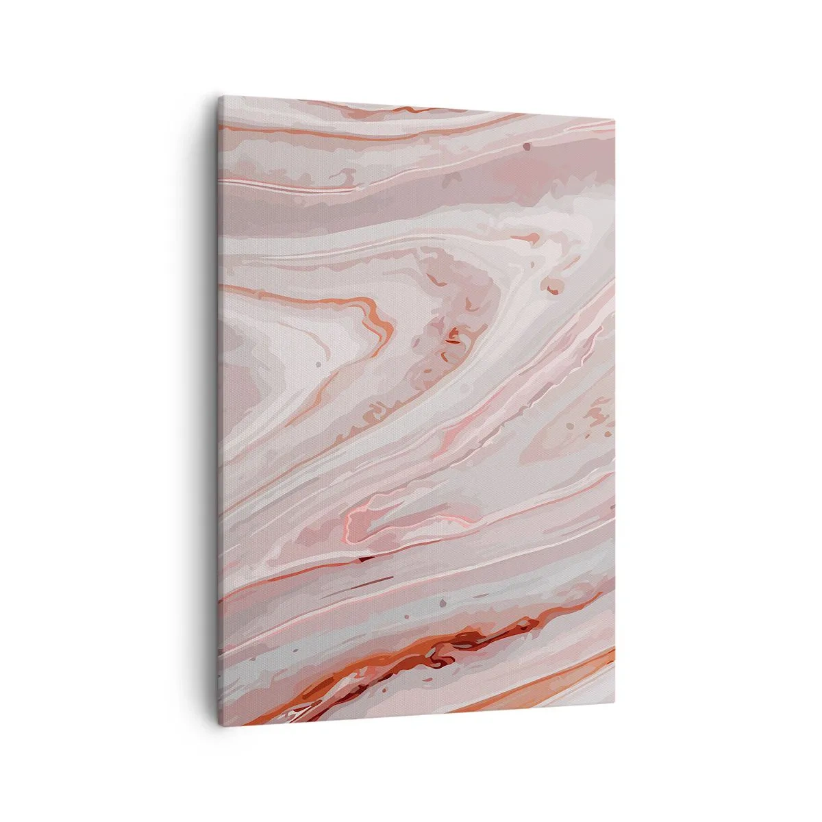 Quadro em tela - Rosa líquido - 50x70 cm