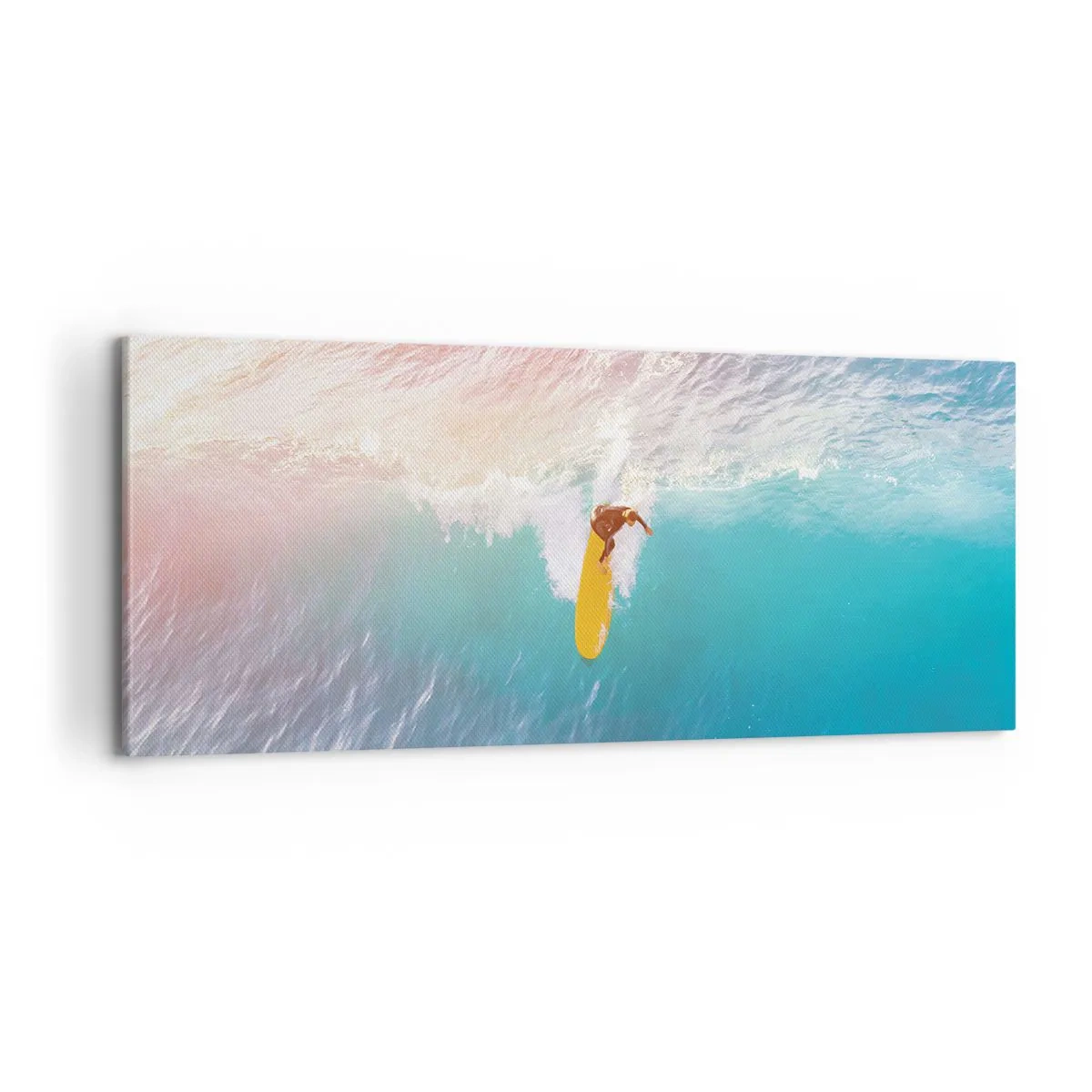 Quadro em tela - Cavaleiro oceânico - 100x40 cm