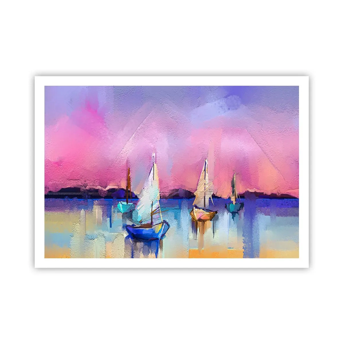 Pôster - Direção: águas largas - 100x70 cm