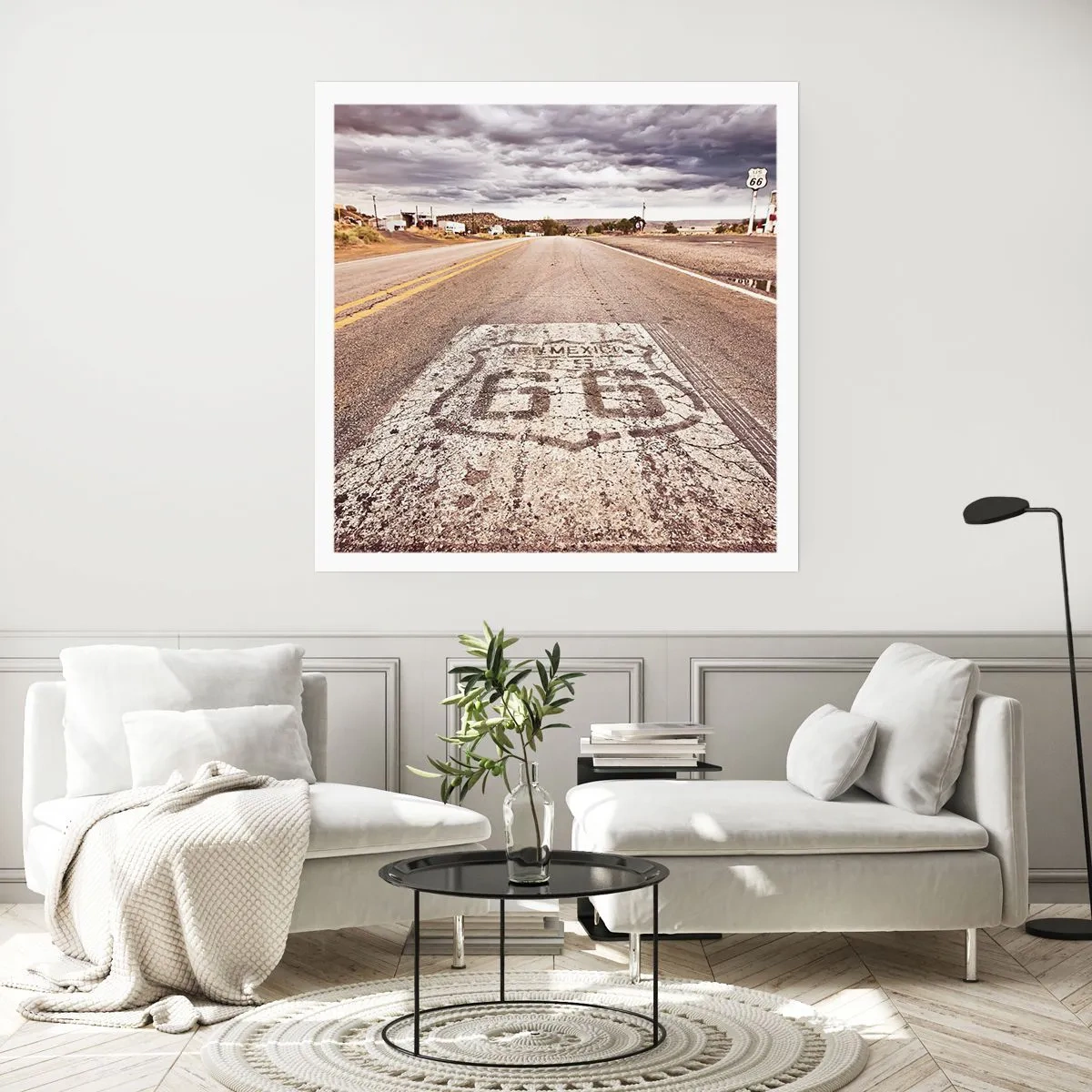 Pôster - Mother Road - uma lenda americana - 40x40 cm