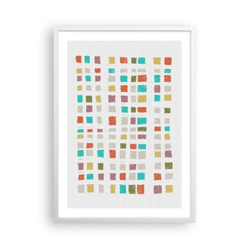 Pôster em moldura branca - Jogo desconhecido - 50x70 cm