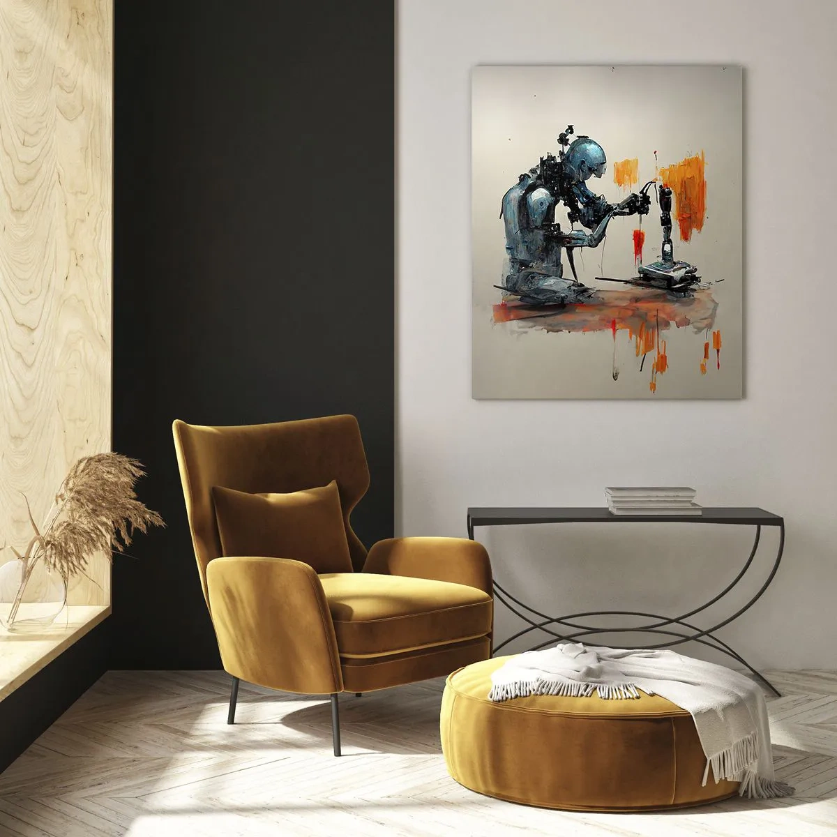 Quadro em vidro - Já amanhã… - 50x70 cm