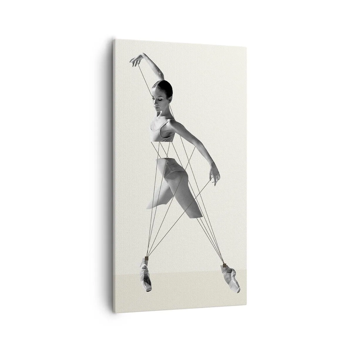 Quadro em tela - No teatro do mundo - 55x100 cm