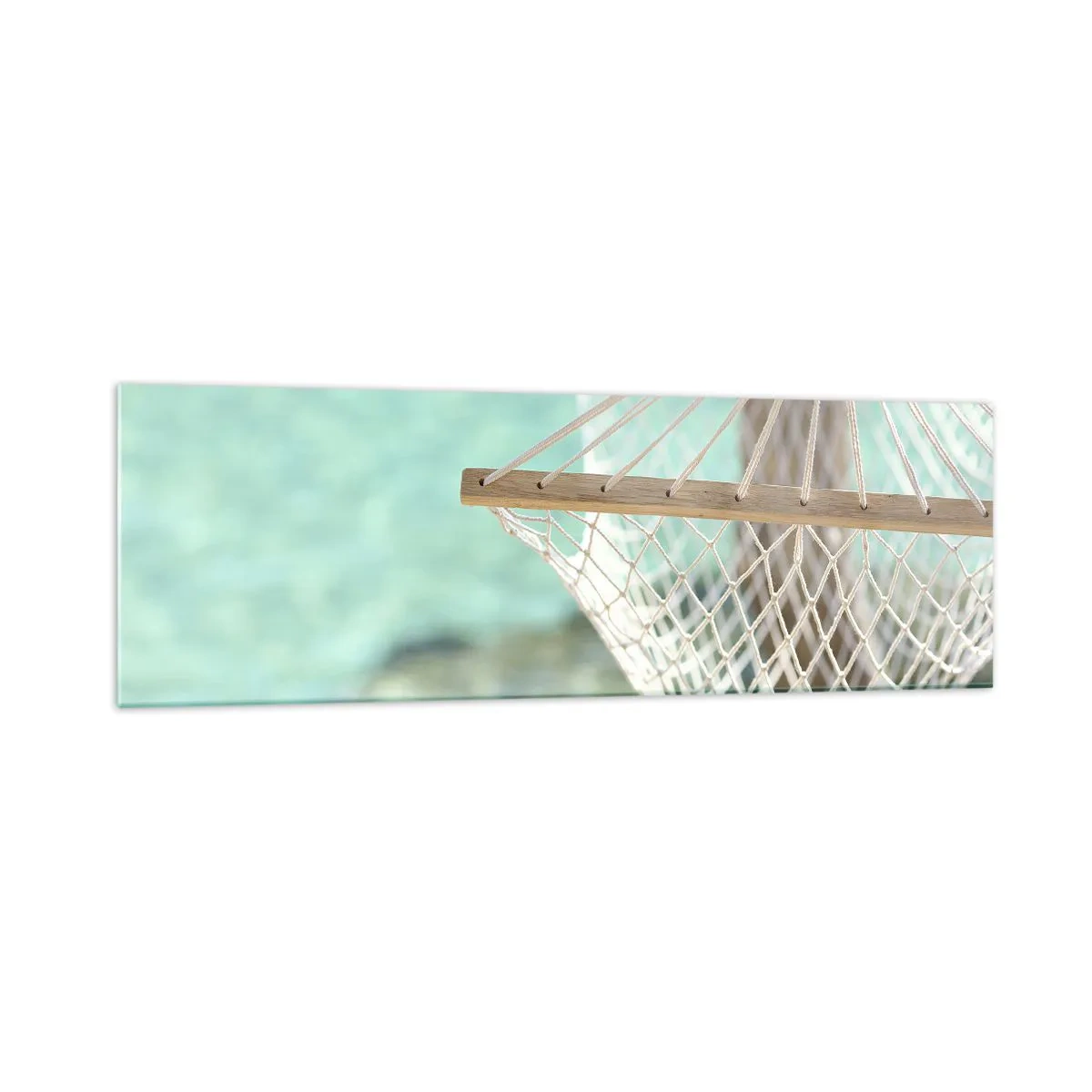 Quadro em vidro - Hora de relaxar - 160x50 cm