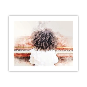 Pôster - Num mundo novo - 50x40 cm