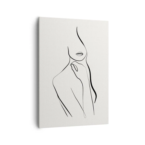 Quadro em tela - Uma onda de melancolia - 50x70 cm