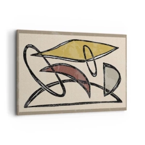 Quadro em tela - Verticais e horizontais - 100x70 cm