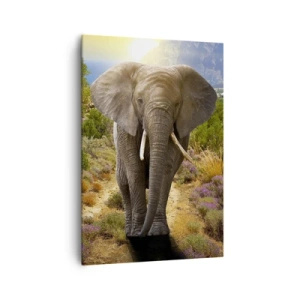 Quadro em tela - Assim era o Éden - 70x100 cm