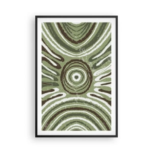 Pôster com moldura preta - Uma explosão de emoções - 61x91 cm