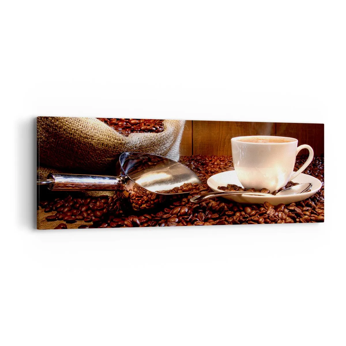 Quadro em tela - Dá para sentir esse cheiro? - 90x30 cm