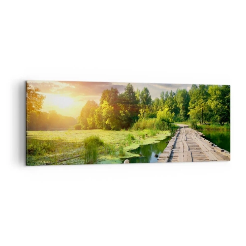Quadro em tela - Verão em todos os lugares - 140x50 cm