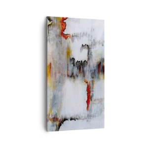 Quadro em tela - Com um palito na água - 45x80 cm
