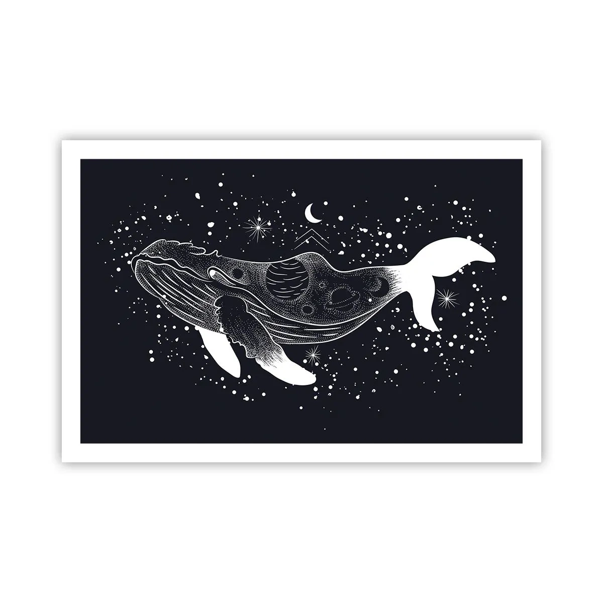 Pôster - No oceano do universo - 91x61 cm