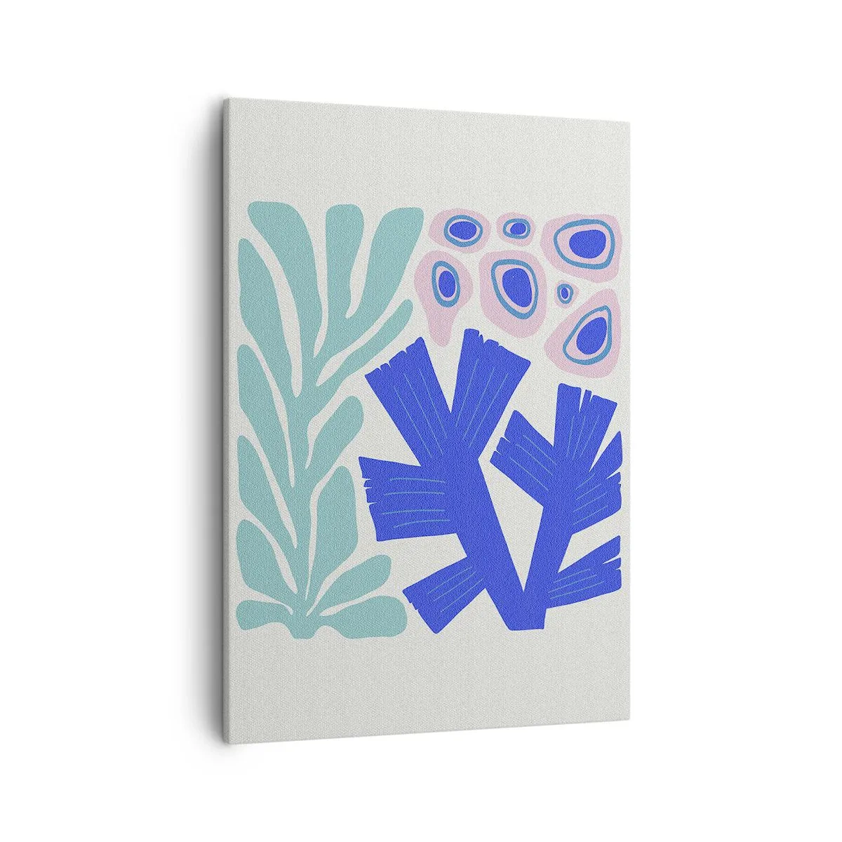 Quadro em tela - Jardim subaquático - 50x70 cm